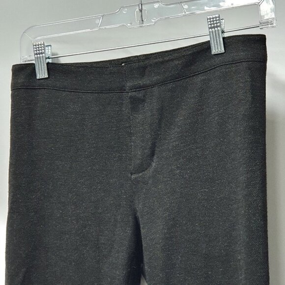 Vince Charcoal‎ Grey Stretch Skinny Pants with Zipper Ankles Size 2 - Picture 7 of 10